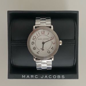 (NWT) Marc Jacobs Riley Stainless Steel Watch